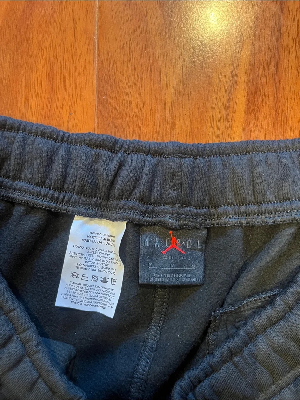 Nike Air Jordan Graphic Logo Fleece Joggers - Size Medium